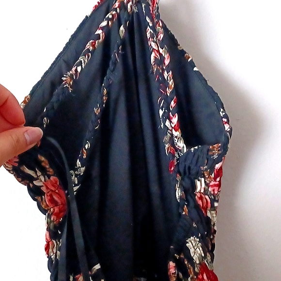 RUE 21 black floral dress - Picture 3 of 4